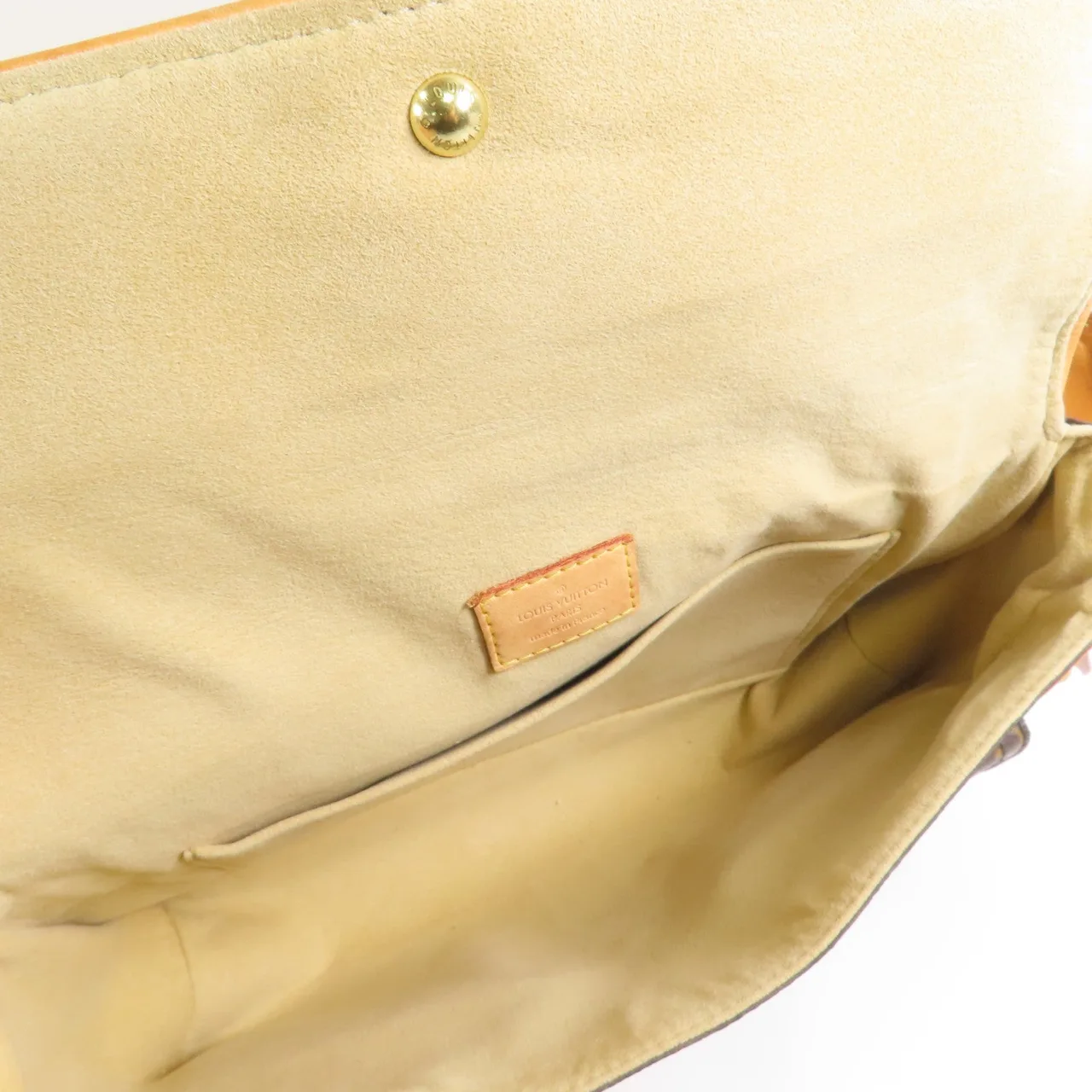 LOUIS VUITTON Hudson M40027 肩背包 塗層帆布 棕色 / Brown/Marron 塗層帆布 中古品B - 縮圖 16