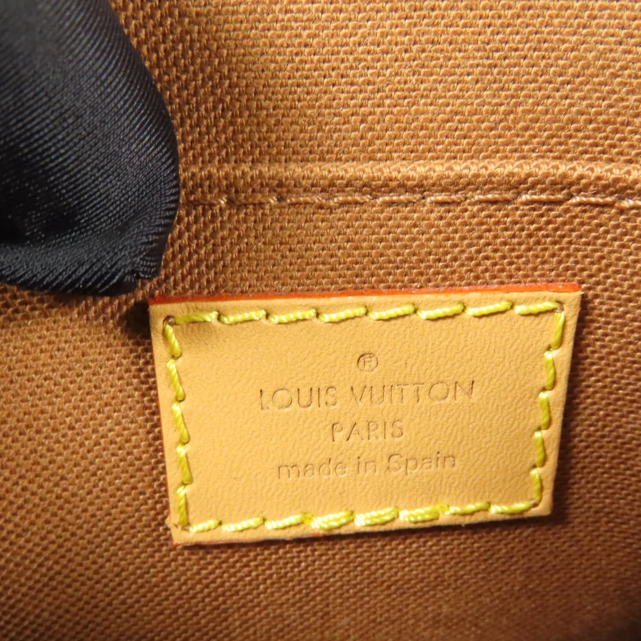 LOUIS VUITTON Petit Sac Plat M69442 兩用包 塗層帆布 棕色 / Brown 塗層帆布 中古品A - 縮圖 12