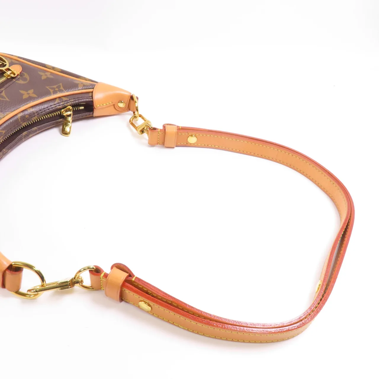 LOUIS VUITTON Loop M81098 兩用包 塗層帆布 棕色 / Brown/Marron 塗層帆布 中古品A - 縮圖 5