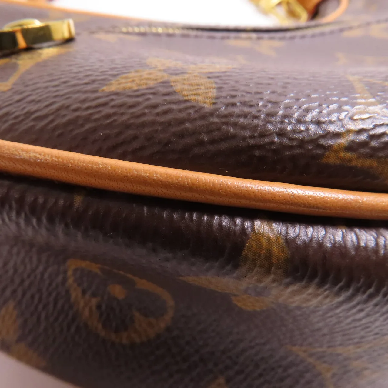 LOUIS VUITTON Loop M81098 兩用包 塗層帆布 棕色 / Brown/Marron 塗層帆布 中古品A - 縮圖 6