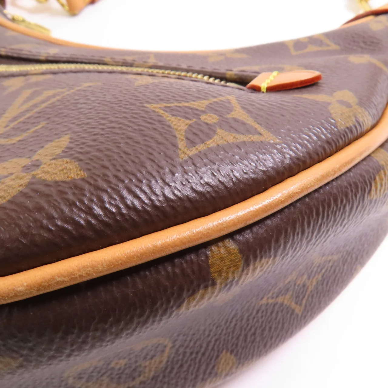LOUIS VUITTON Loop M81098 兩用包 塗層帆布 棕色 / Brown/Marron 塗層帆布 中古品A - 縮圖 7