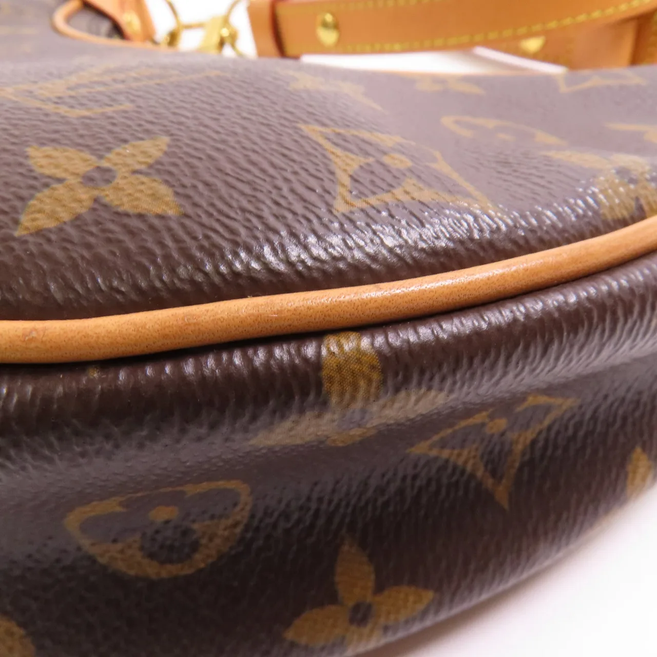 LOUIS VUITTON Loop M81098 兩用包 塗層帆布 棕色 / Brown/Marron 塗層帆布 中古品A - 縮圖 8