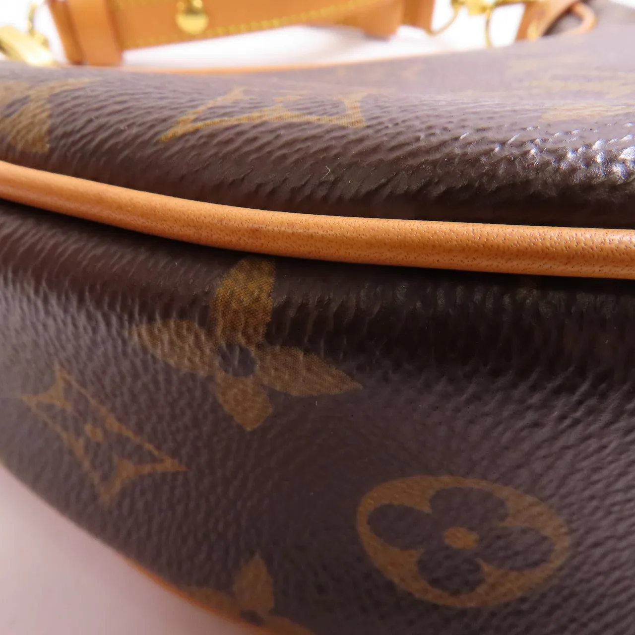LOUIS VUITTON Loop M81098 兩用包 塗層帆布 棕色 / Brown/Marron 塗層帆布 中古品A - 縮圖 9