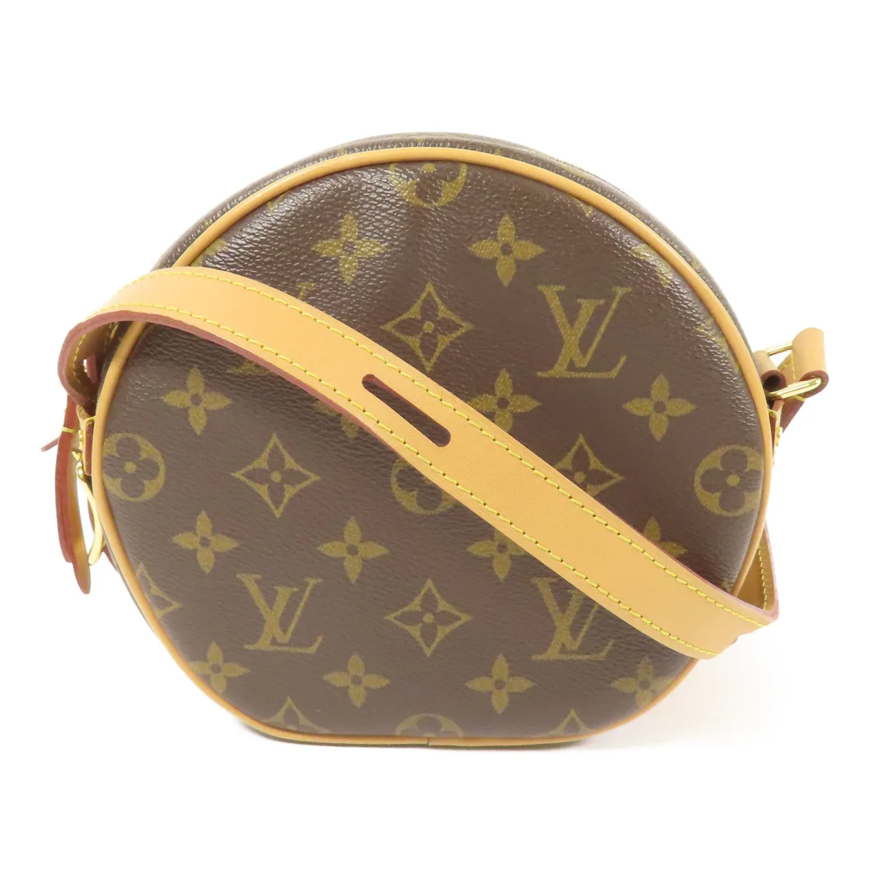 LOUIS VUITTON Boite Chapeau Souple M45578 Shoulder Bag Coated Canvas 棕色 / Brown