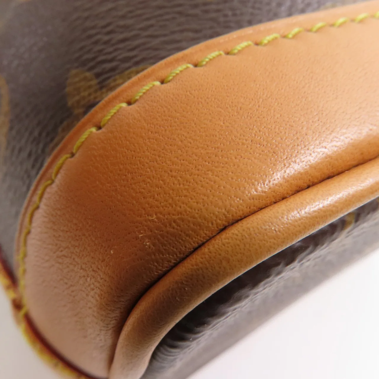 LOUIS VUITTON Nano Noe M81266 兩用包 塗層帆布 棕色 / Brown/Marron 塗層帆布 中古品A - 縮圖 11