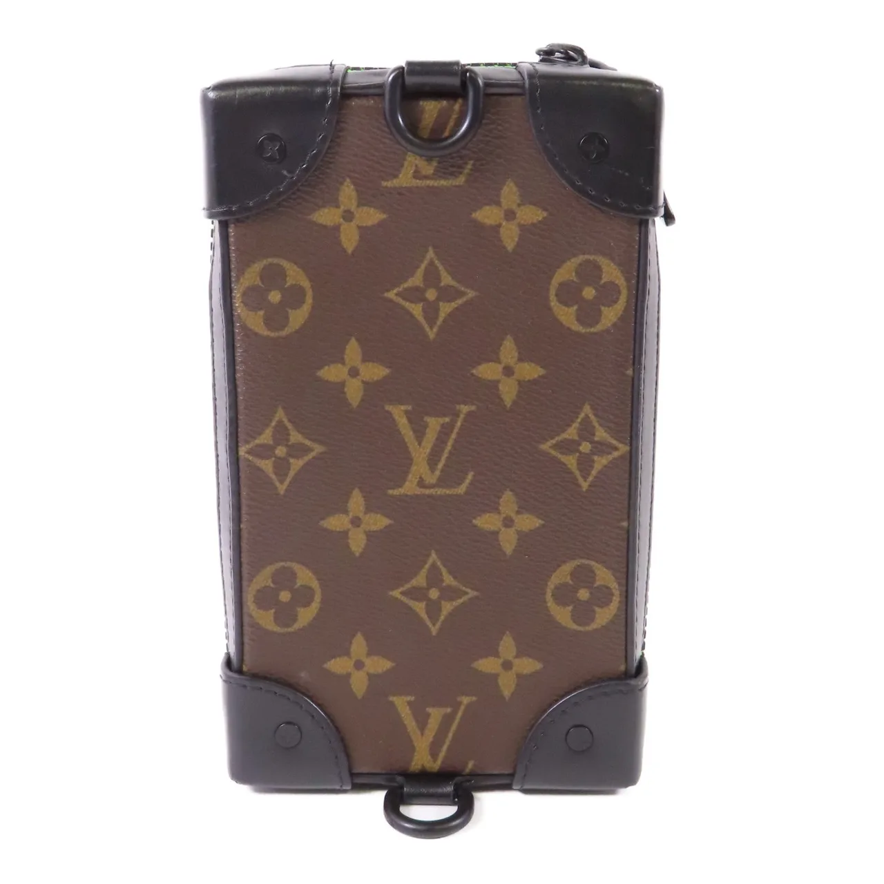 LOUIS VUITTON Soft Trunk M80144 肩背包 塗層帆布 棕色 / Brown 塗層帆布 中古品A - 縮圖 2
