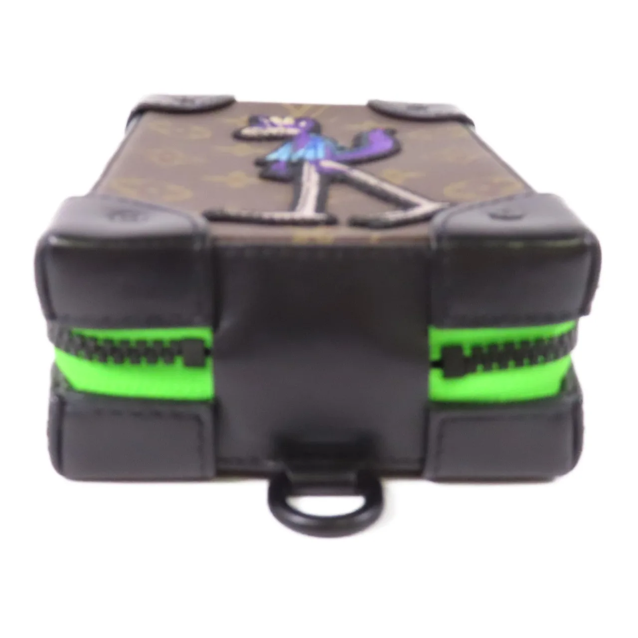 LOUIS VUITTON Soft Trunk M80144 肩背包 塗層帆布 棕色 / Brown 塗層帆布 中古品A - 縮圖 4