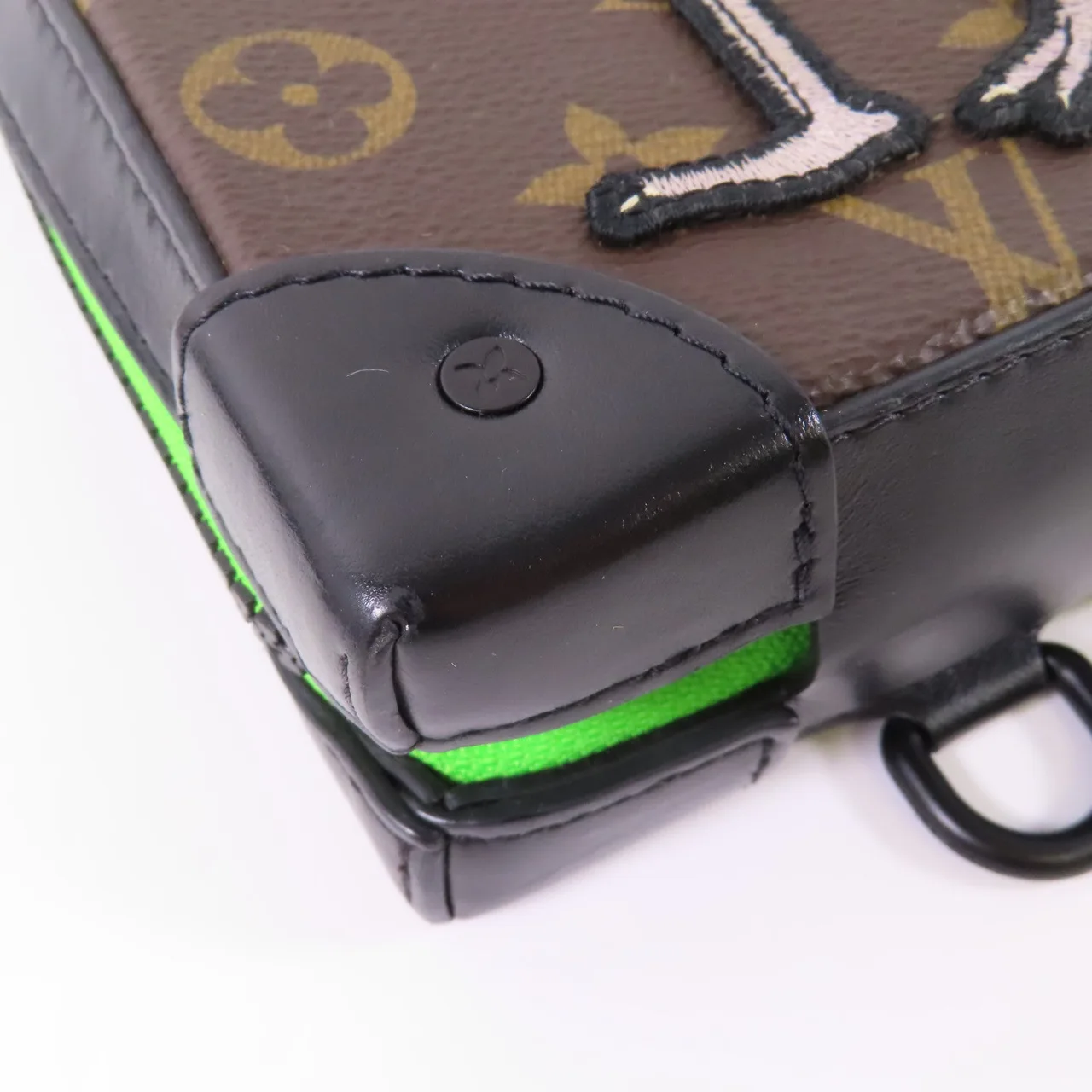 LOUIS VUITTON Soft Trunk M80144 肩背包 塗層帆布 棕色 / Brown 塗層帆布 中古品A - 縮圖 5