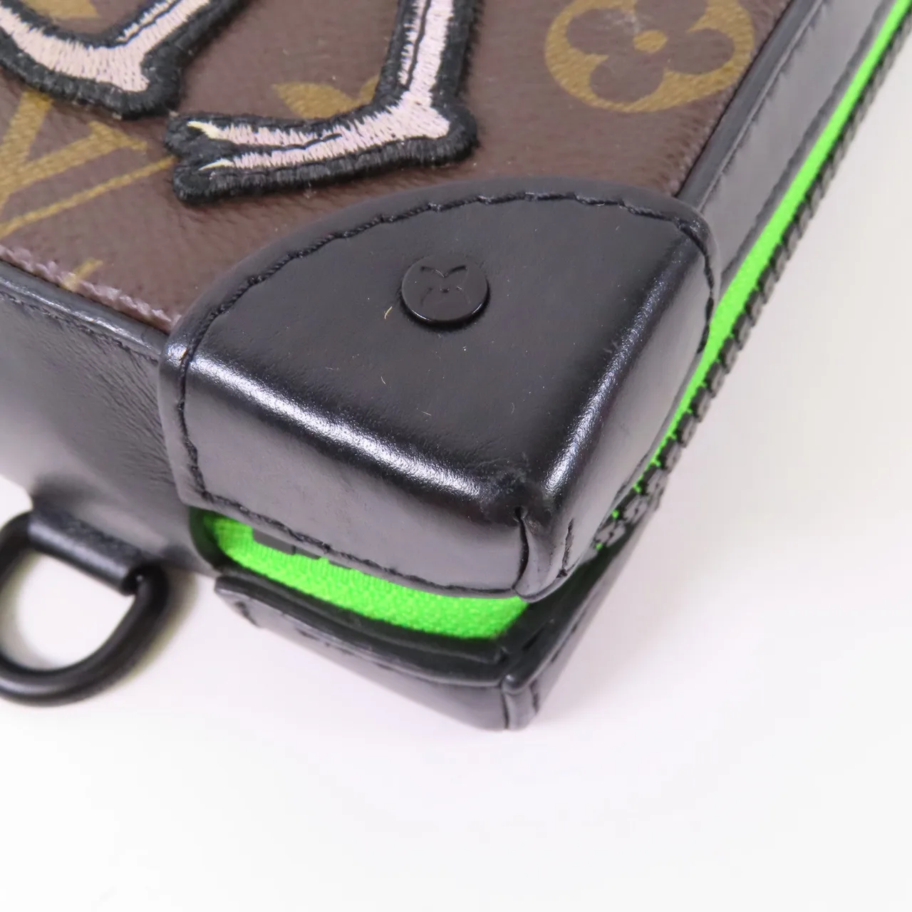 LOUIS VUITTON Soft Trunk M80144 肩背包 塗層帆布 棕色 / Brown 塗層帆布 中古品A - 縮圖 6