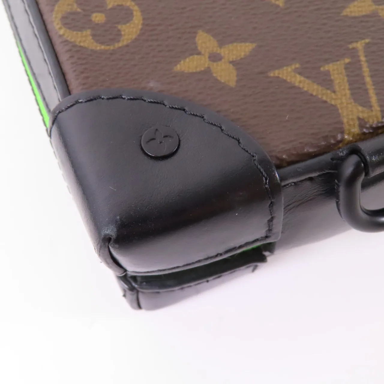 LOUIS VUITTON Soft Trunk M80144 肩背包 塗層帆布 棕色 / Brown 塗層帆布 中古品A - 縮圖 7