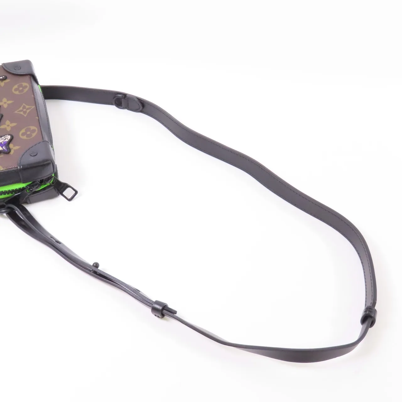 LOUIS VUITTON Soft Trunk M80144 肩背包 塗層帆布 棕色 / Brown 塗層帆布 中古品A - 縮圖 9