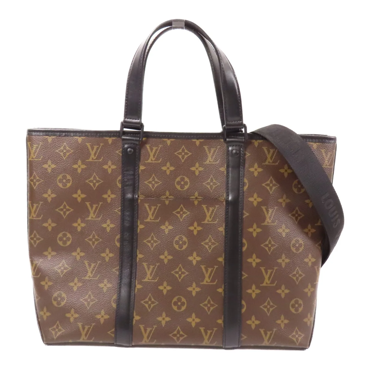 LOUIS VUITTON M45733 2-Way Bag Coated Canvas 棕色 / Brown