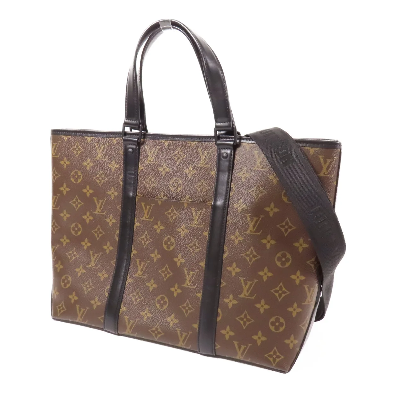 LOUIS VUITTON M45733 兩用包 塗層帆布 棕色 / Brown 塗層帆布 中古品A - 縮圖 3