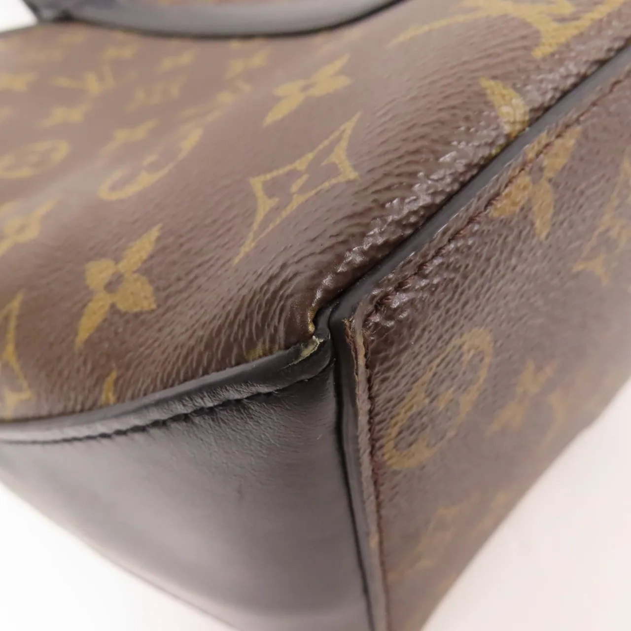 LOUIS VUITTON M45733 兩用包 塗層帆布 棕色 / Brown 塗層帆布 中古品A - 縮圖 5