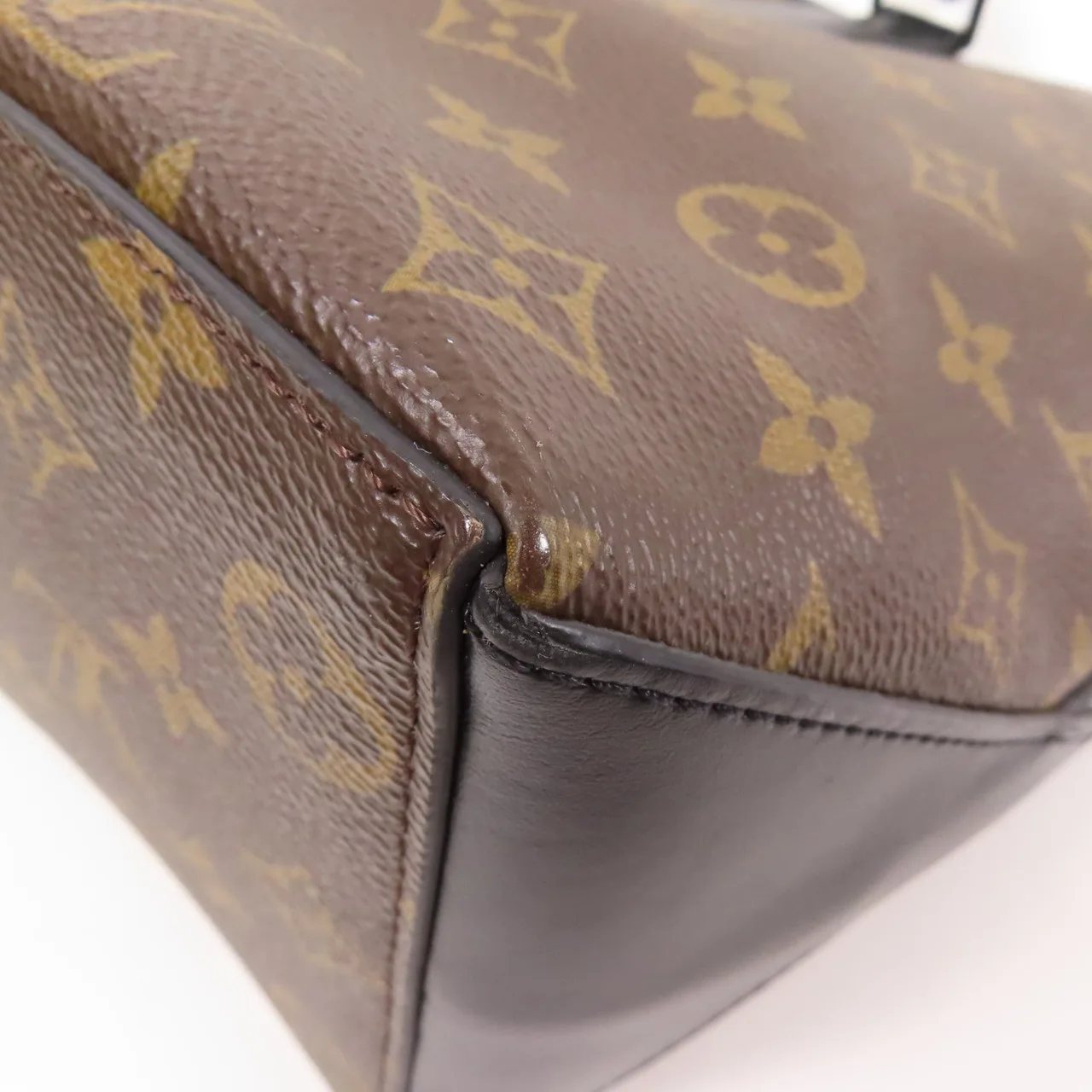 LOUIS VUITTON M45733 兩用包 塗層帆布 棕色 / Brown 塗層帆布 中古品A - 縮圖 8