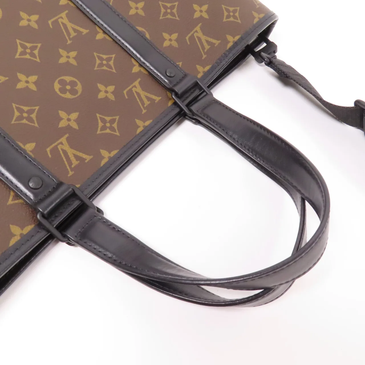 LOUIS VUITTON M45733 兩用包 塗層帆布 棕色 / Brown 塗層帆布 中古品A - 縮圖 10