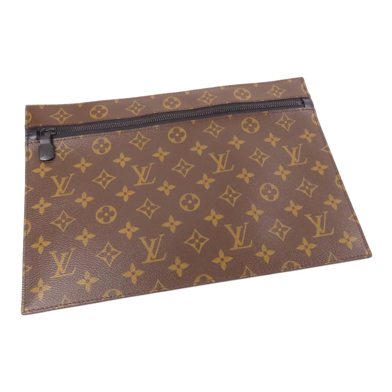 LOUIS VUITTON M45733 兩用包 塗層帆布 棕色 / Brown 塗層帆布 中古品A - 縮圖 13