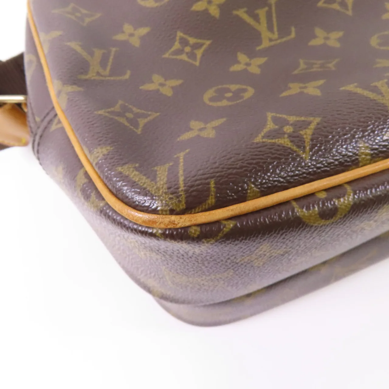 LOUIS VUITTON Reporter M45254 肩背包 塗層帆布 棕色 / Brown 塗層帆布 中古品B - 縮圖 7