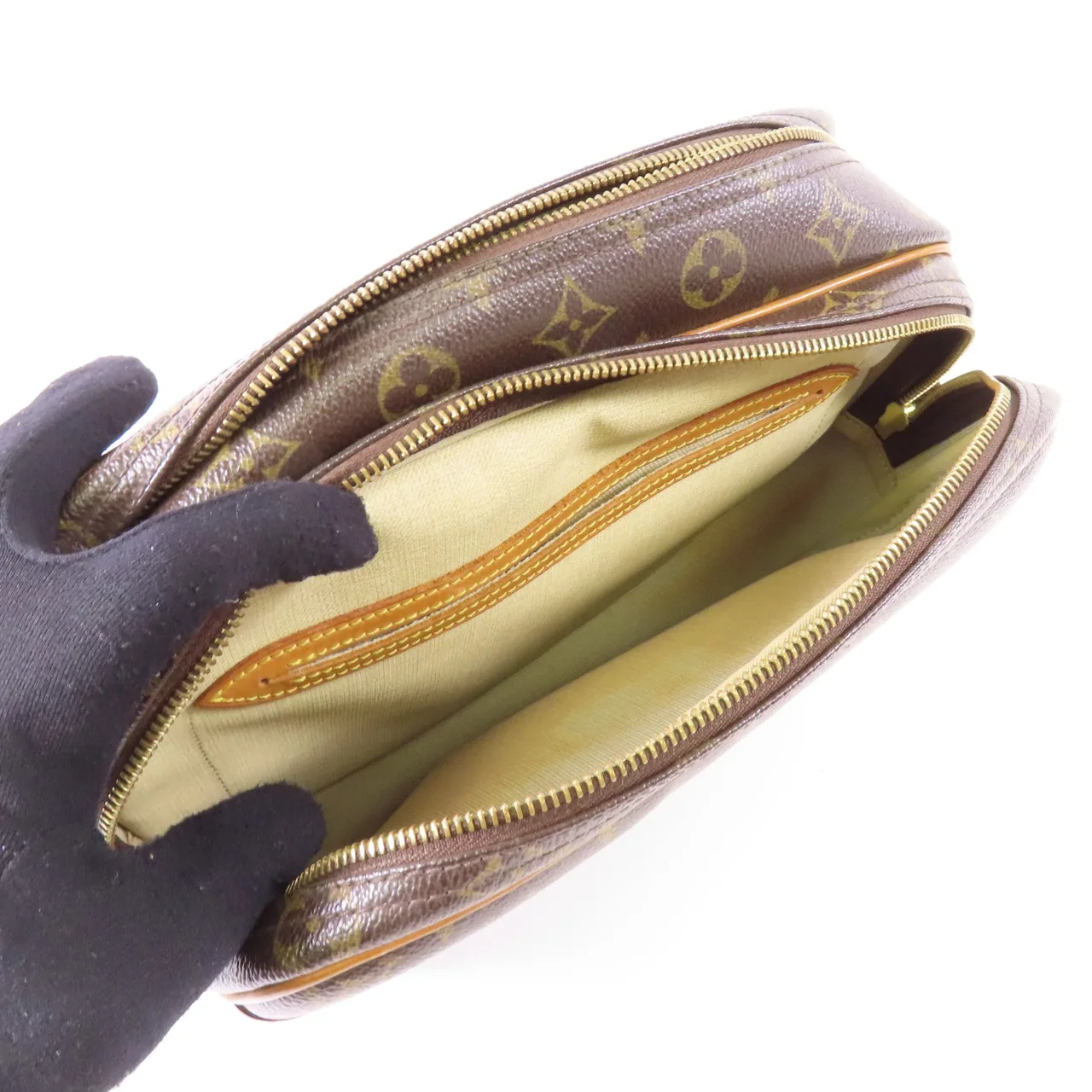 LOUIS VUITTON Reporter M45254 肩背包 塗層帆布 棕色 / Brown 塗層帆布 中古品B - 縮圖 14