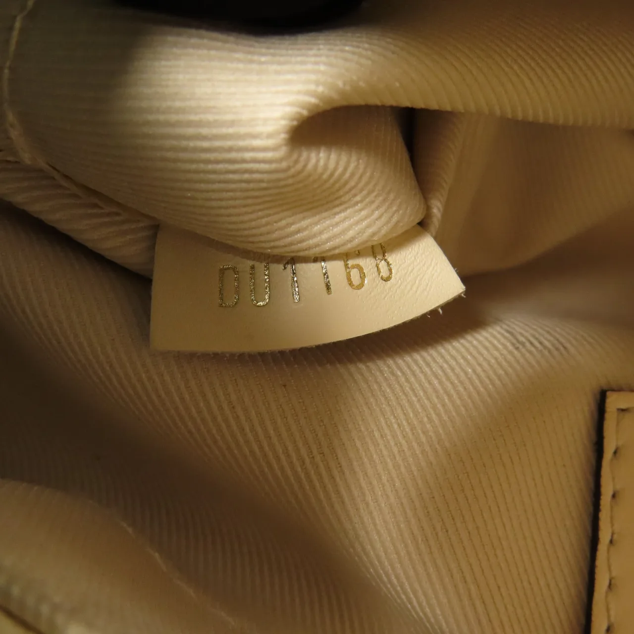 LOUIS VUITTON Saintonge M43559 兩用包 塗層帆布 棕色 / 白色 / Brown/Beige 塗層帆布 中古品B - 縮圖 7