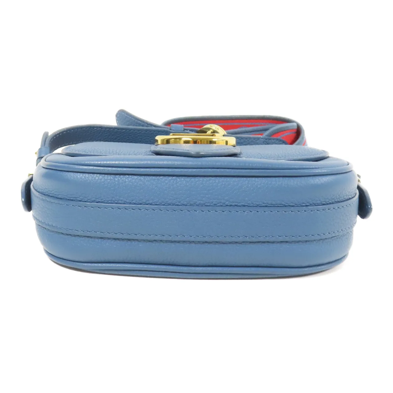 LOUIS VUITTON Pont 9 M58964 肩背包 牛皮 藍色 / Blue 牛皮 中古品A - 縮圖 4