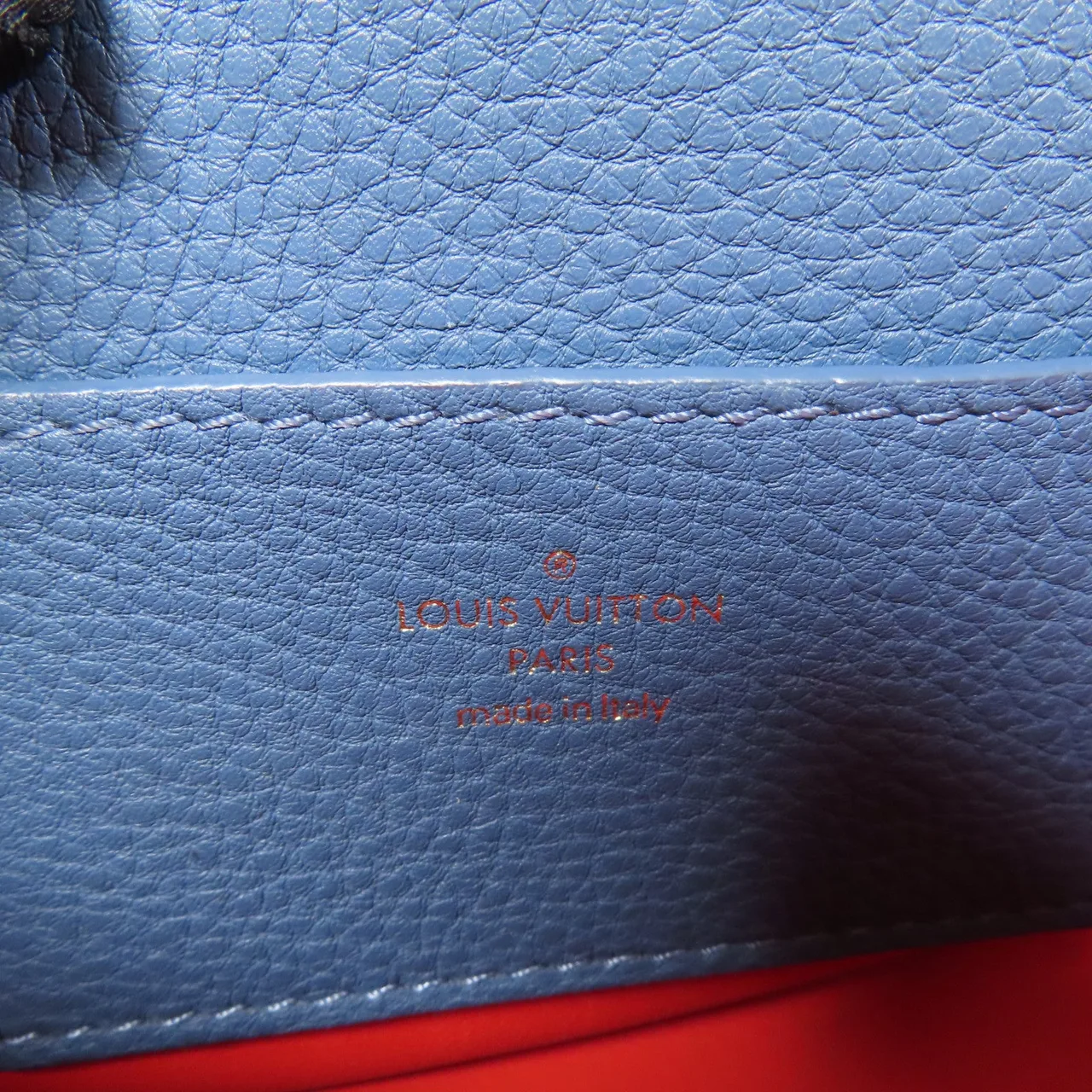 LOUIS VUITTON Pont 9 M58964 肩背包 牛皮 藍色 / Blue 牛皮 中古品A - 縮圖 6