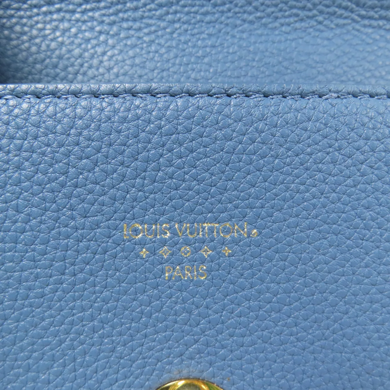 LOUIS VUITTON Pont 9 M58964 肩背包 牛皮 藍色 / Blue 牛皮 中古品A - 縮圖 7