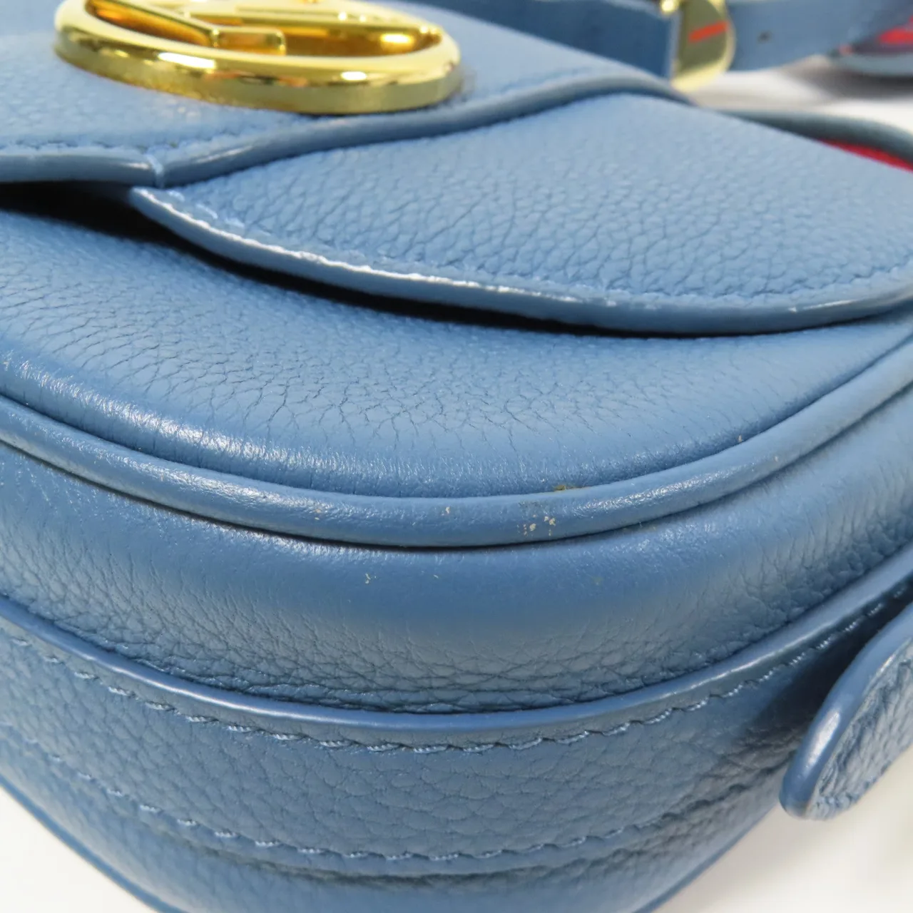 LOUIS VUITTON Pont 9 M58964 肩背包 牛皮 藍色 / Blue 牛皮 中古品A - 縮圖 11