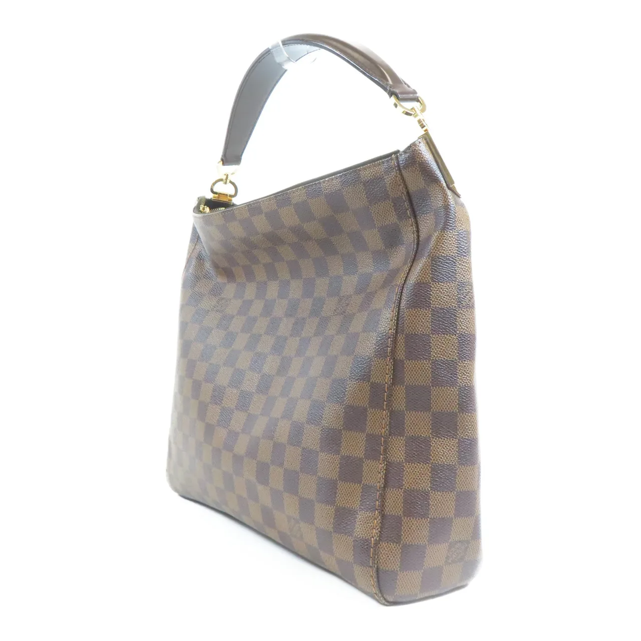 LOUIS VUITTON Portobello N41184 手提包 塗層帆布 棕色 / Ebene 塗層帆布 中古品A - 縮圖 3