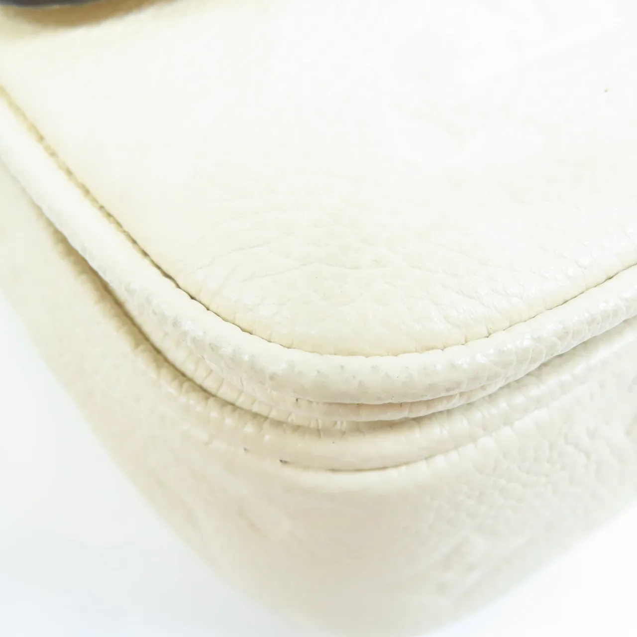 LOUIS VUITTON Marceau M46201 肩背包 牛皮 白色 / Cream 牛皮 中古品B - 縮圖 9