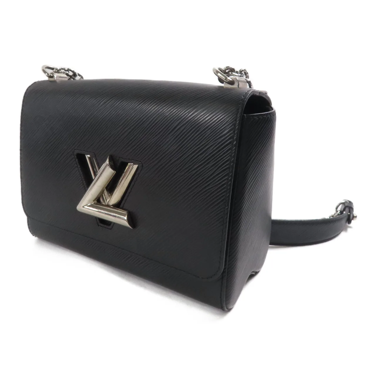 LOUIS VUITTON Twist M56530 肩背包 牛皮 黑色 / Black 牛皮 中古品B - 縮圖 3