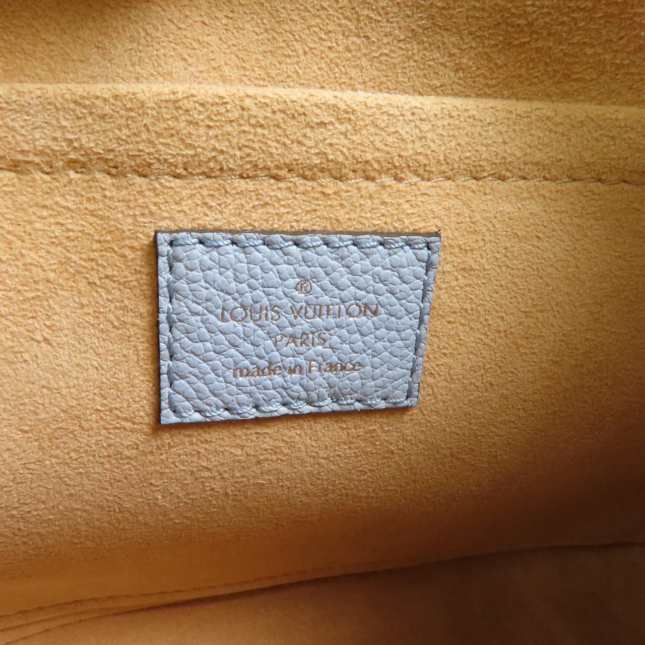 LOUIS VUITTON Marelle M59486 兩用包 牛皮 藍色 / Blue 牛皮 中古品B - 縮圖 12