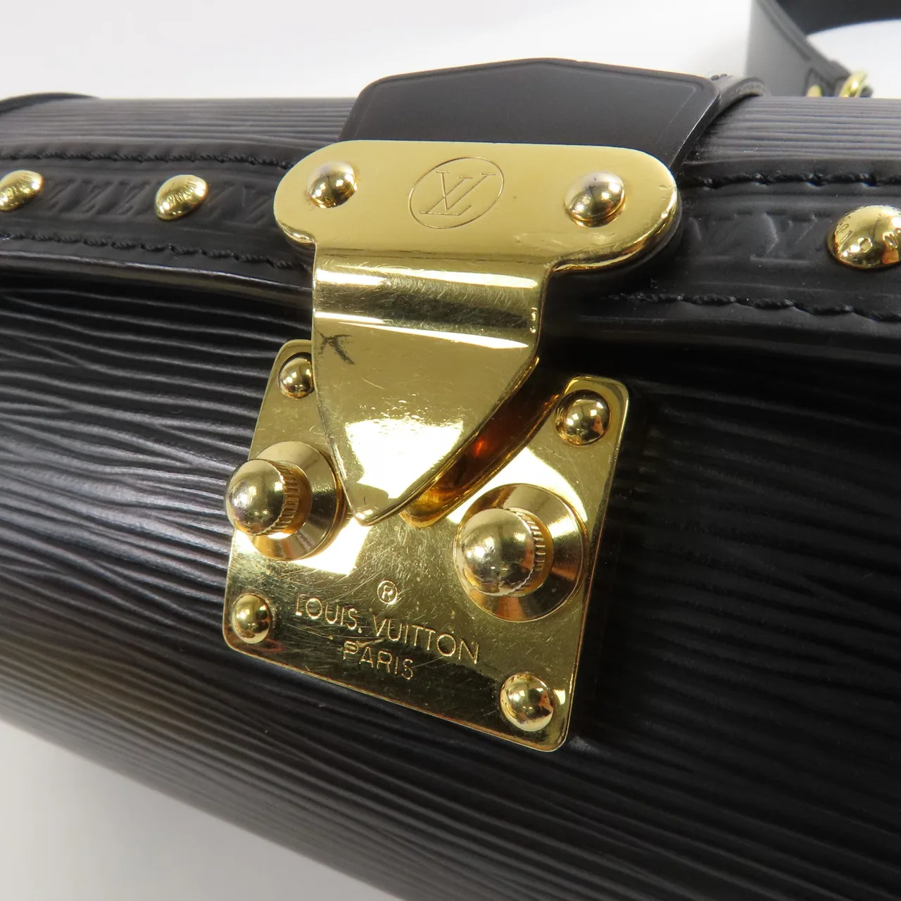 LOUIS VUITTON Papillon M58655 兩用包 牛皮 黑色 / Black 牛皮 中古品A - 縮圖 8