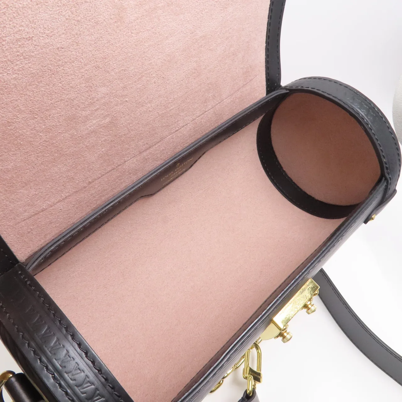 LOUIS VUITTON Papillon M58655 兩用包 牛皮 黑色 / Black 牛皮 中古品A - 縮圖 9