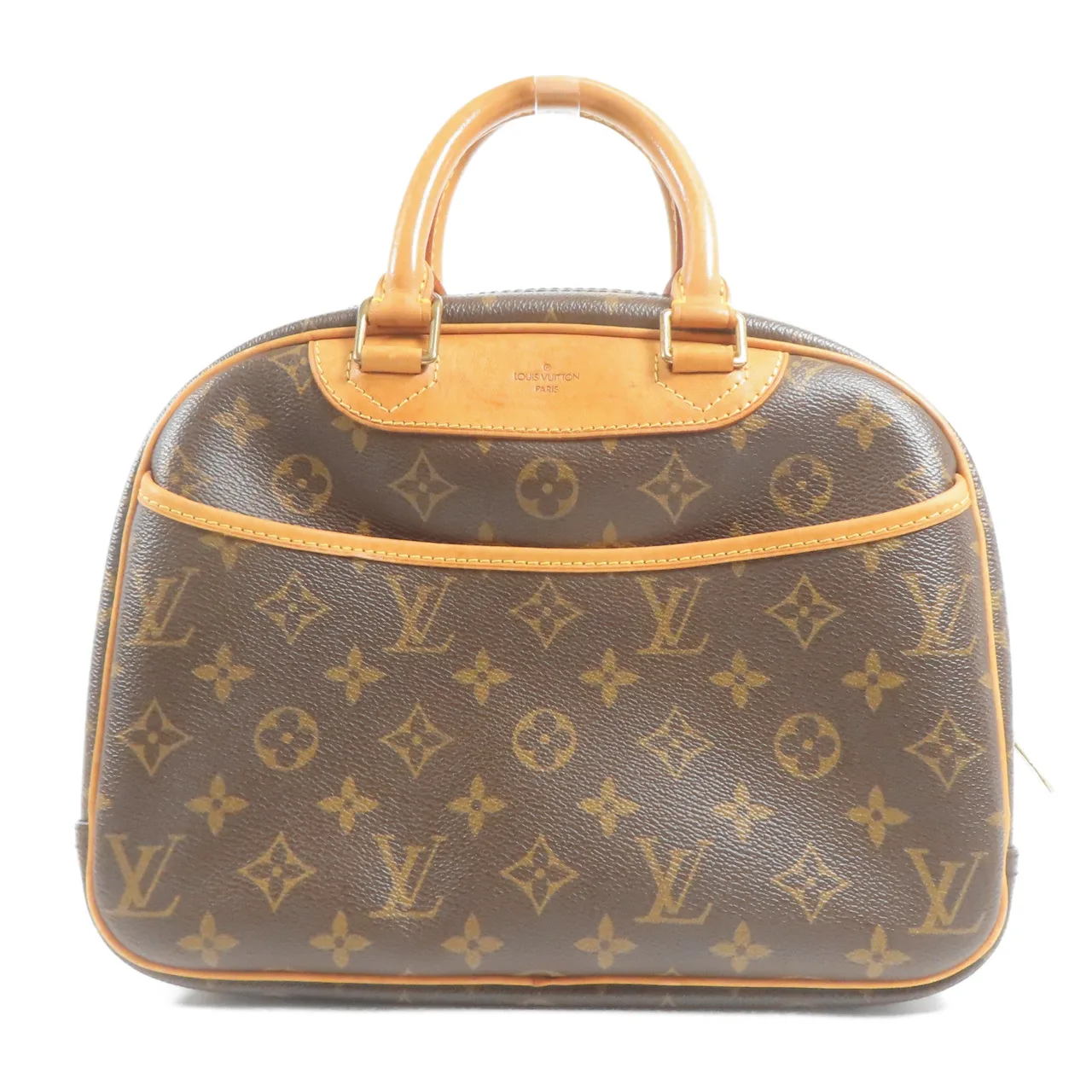 LOUIS VUITTON Trouville M42228 Handbag Coated Canvas 棕色 / Brown/Marron