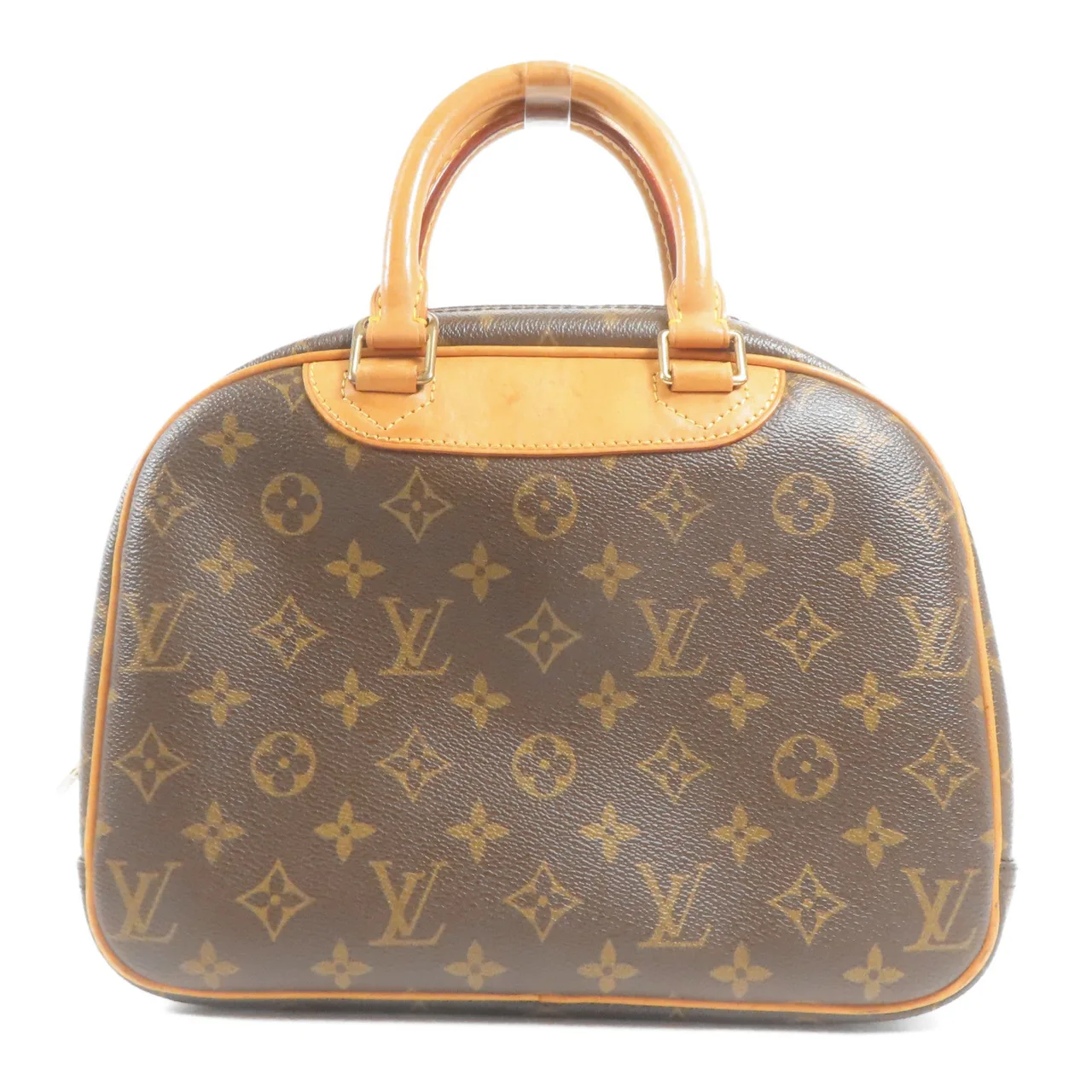 LOUIS VUITTON Trouville M42228 手提包 塗層帆布 棕色 / Brown/Marron 塗層帆布 中古品B - 縮圖 2
