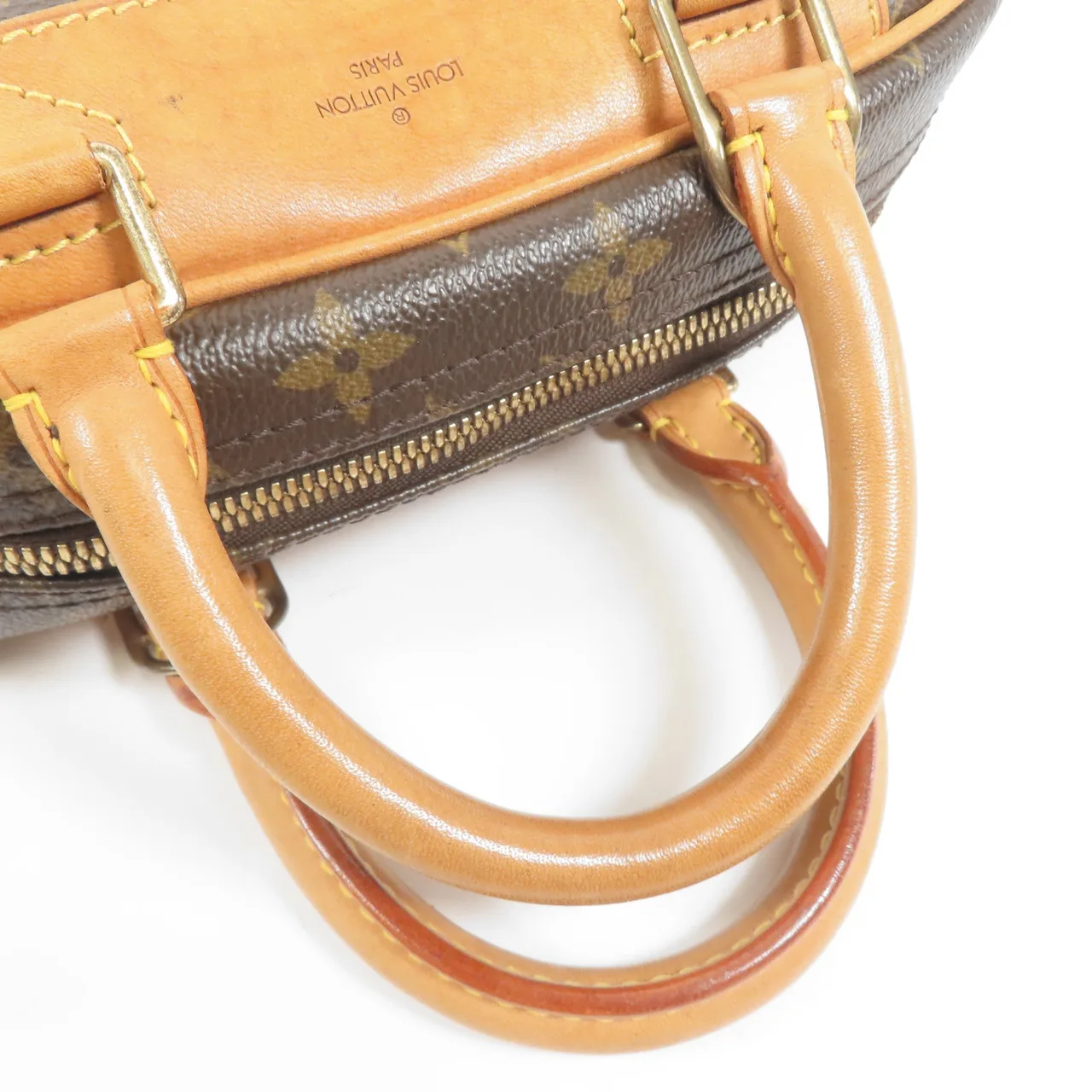 LOUIS VUITTON Trouville M42228 手提包 塗層帆布 棕色 / Brown/Marron 塗層帆布 中古品B - 縮圖 8