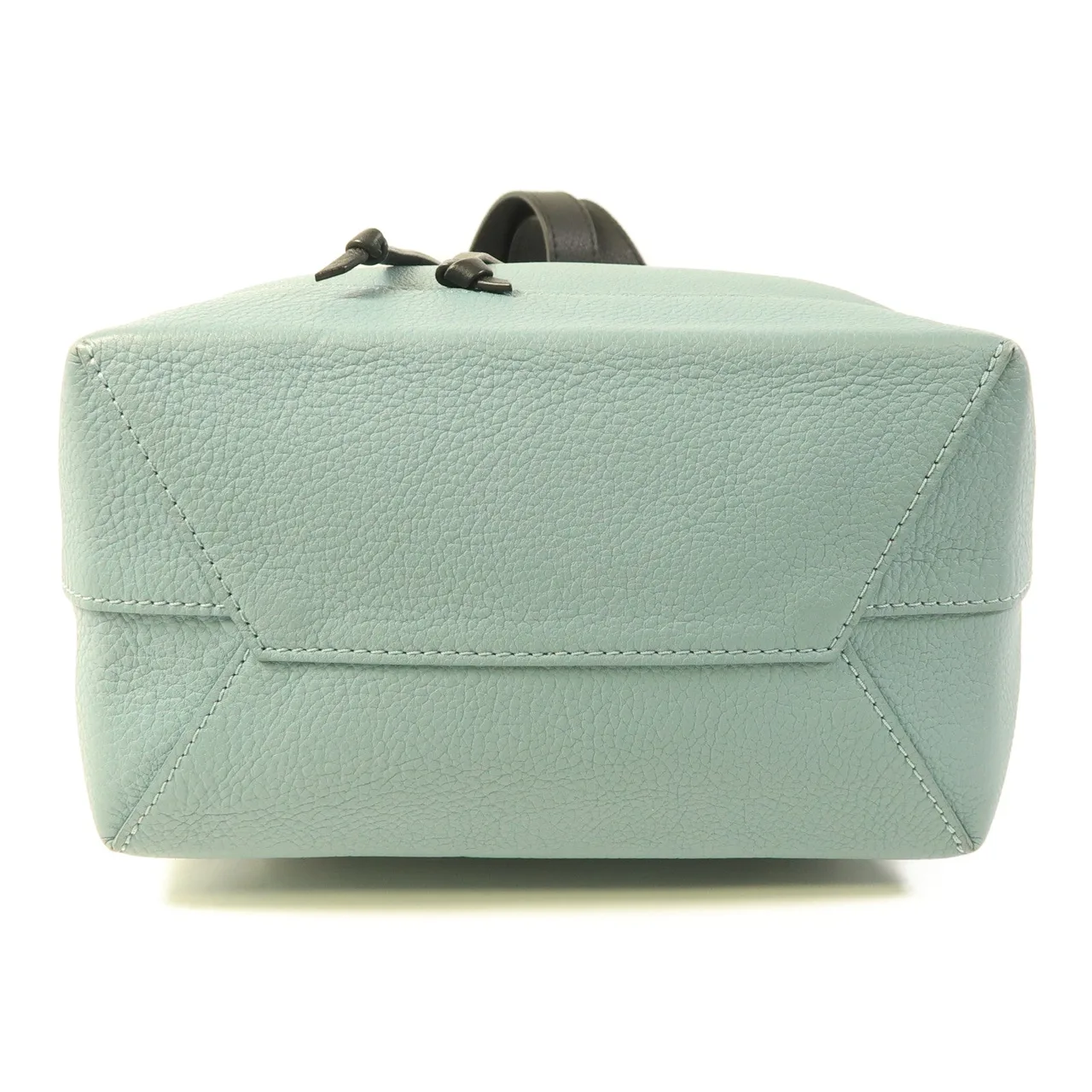 LOUIS VUITTON Lock Me M43170 背包 牛皮 藍色 / 棕色 / Pale Blue/Black 牛皮 中古品A - 縮圖 4