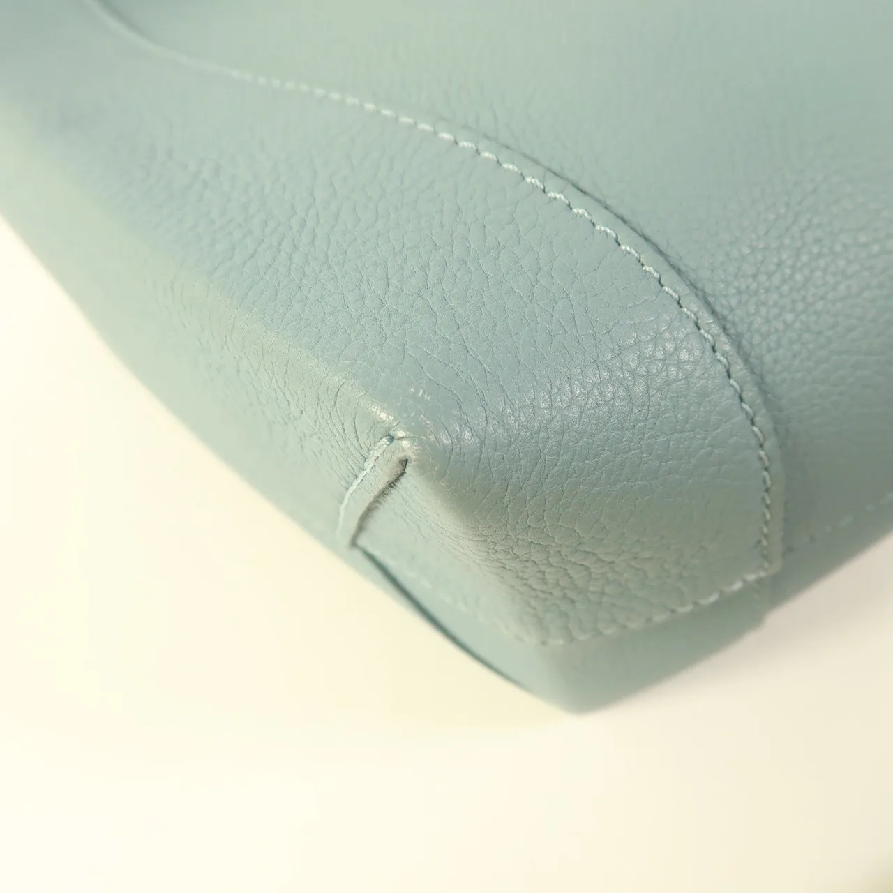 LOUIS VUITTON Lock Me M43170 背包 牛皮 藍色 / 棕色 / Pale Blue/Black 牛皮 中古品A - 縮圖 12