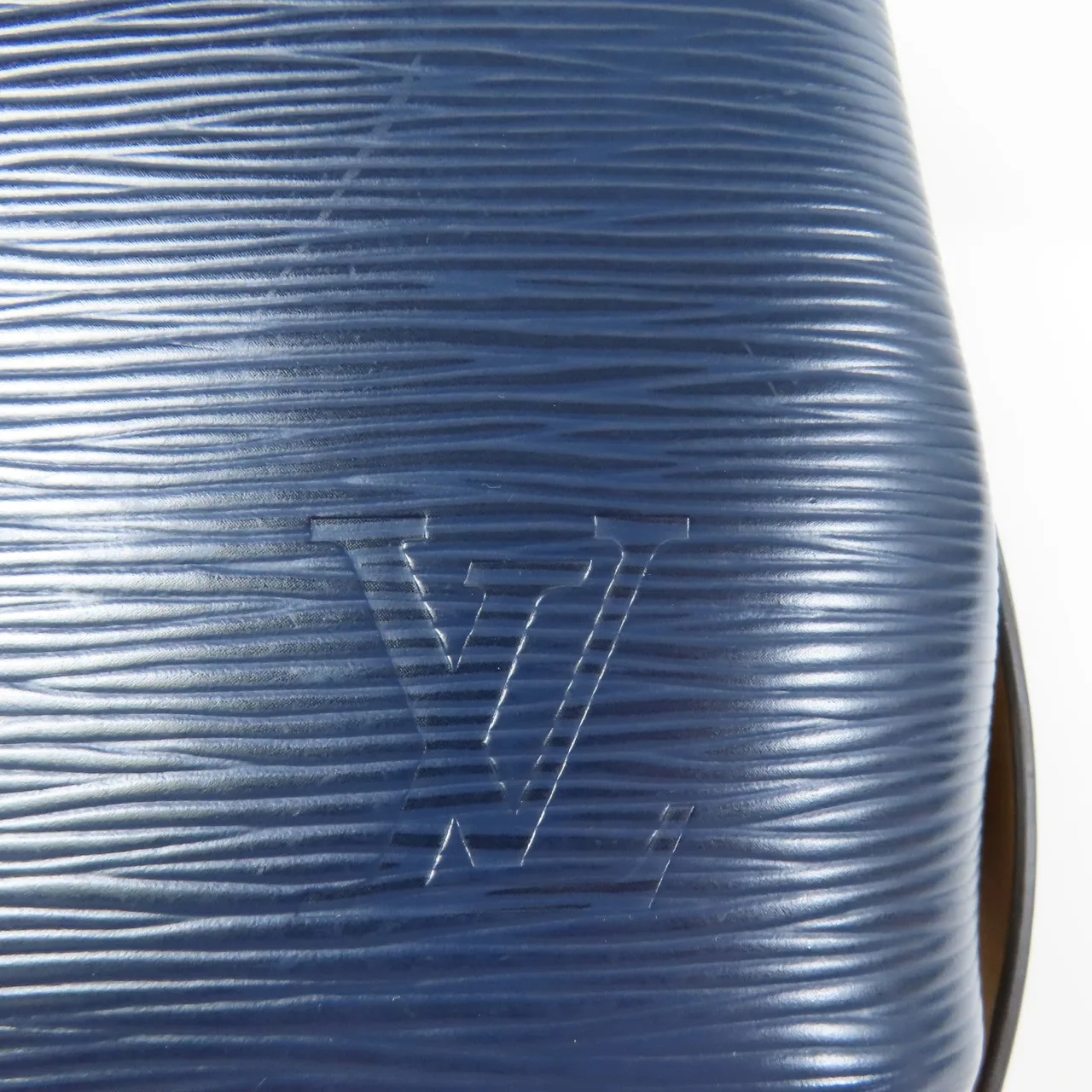 LOUIS VUITTON NeoNoe M53610 兩用包 牛皮 海軍藍 / 黃色 / Navy/Mustard 牛皮 中古品A - 縮圖 12