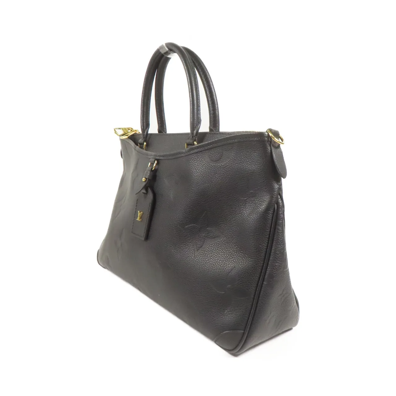 LOUIS VUITTON M46488 兩用包 牛皮 黑色 / Black 牛皮 中古品A - 縮圖 3