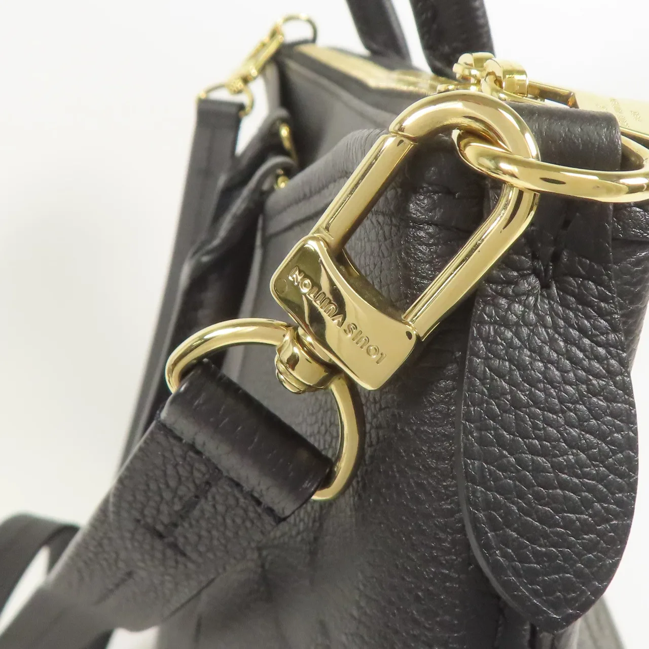 LOUIS VUITTON M46488 兩用包 牛皮 黑色 / Black 牛皮 中古品A - 縮圖 9
