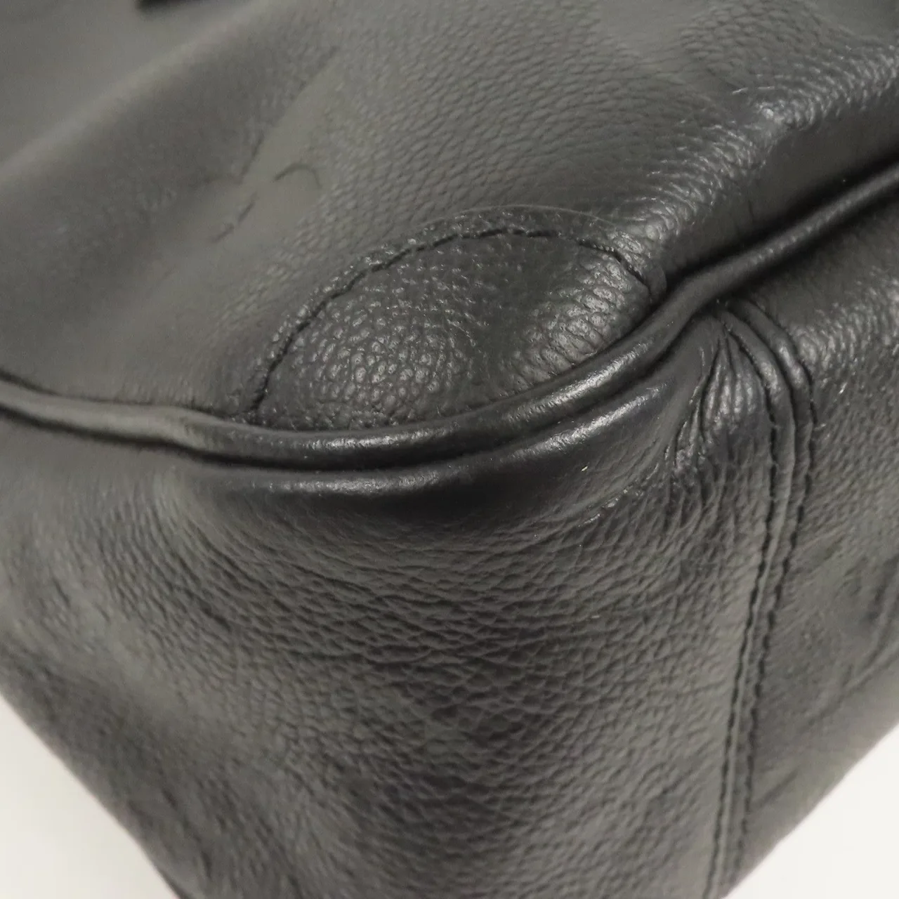 LOUIS VUITTON M46488 兩用包 牛皮 黑色 / Black 牛皮 中古品A - 縮圖 12