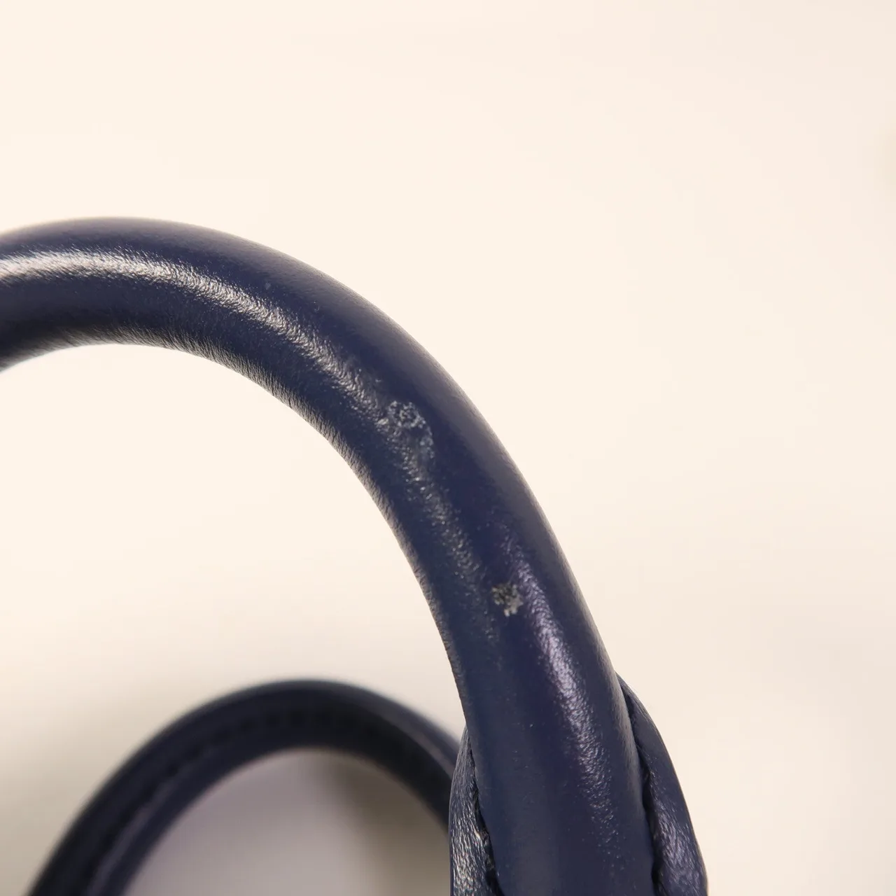 LOUIS VUITTON Keepall M45761 兩用包 塗層帆布 白色 / 藍色 / White/Navy 塗層帆布 中古品A - 縮圖 17