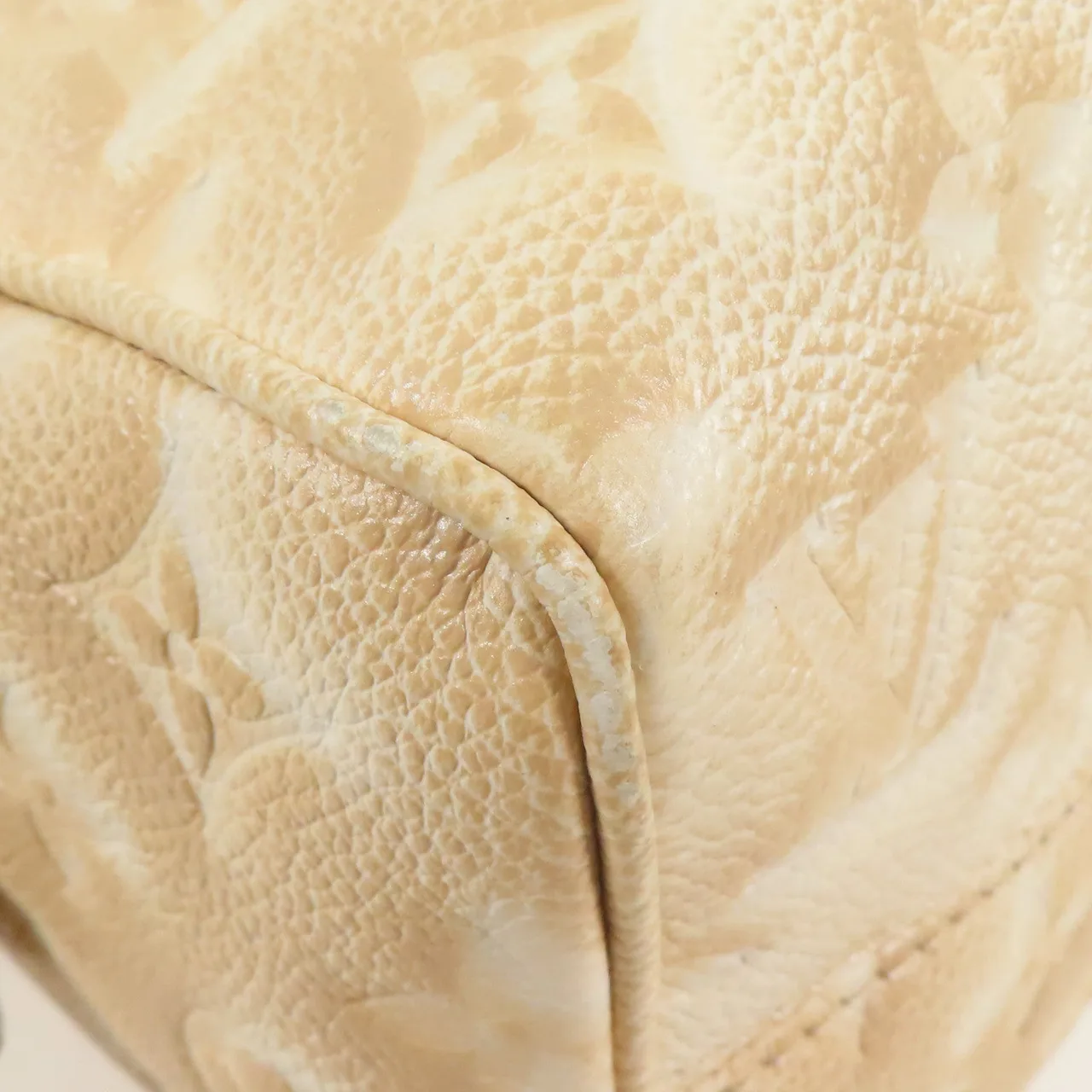 LOUIS VUITTON Speedy Bandouliere M46163 兩用包 牛皮 米色 / Beige 牛皮 中古品A - 縮圖 11