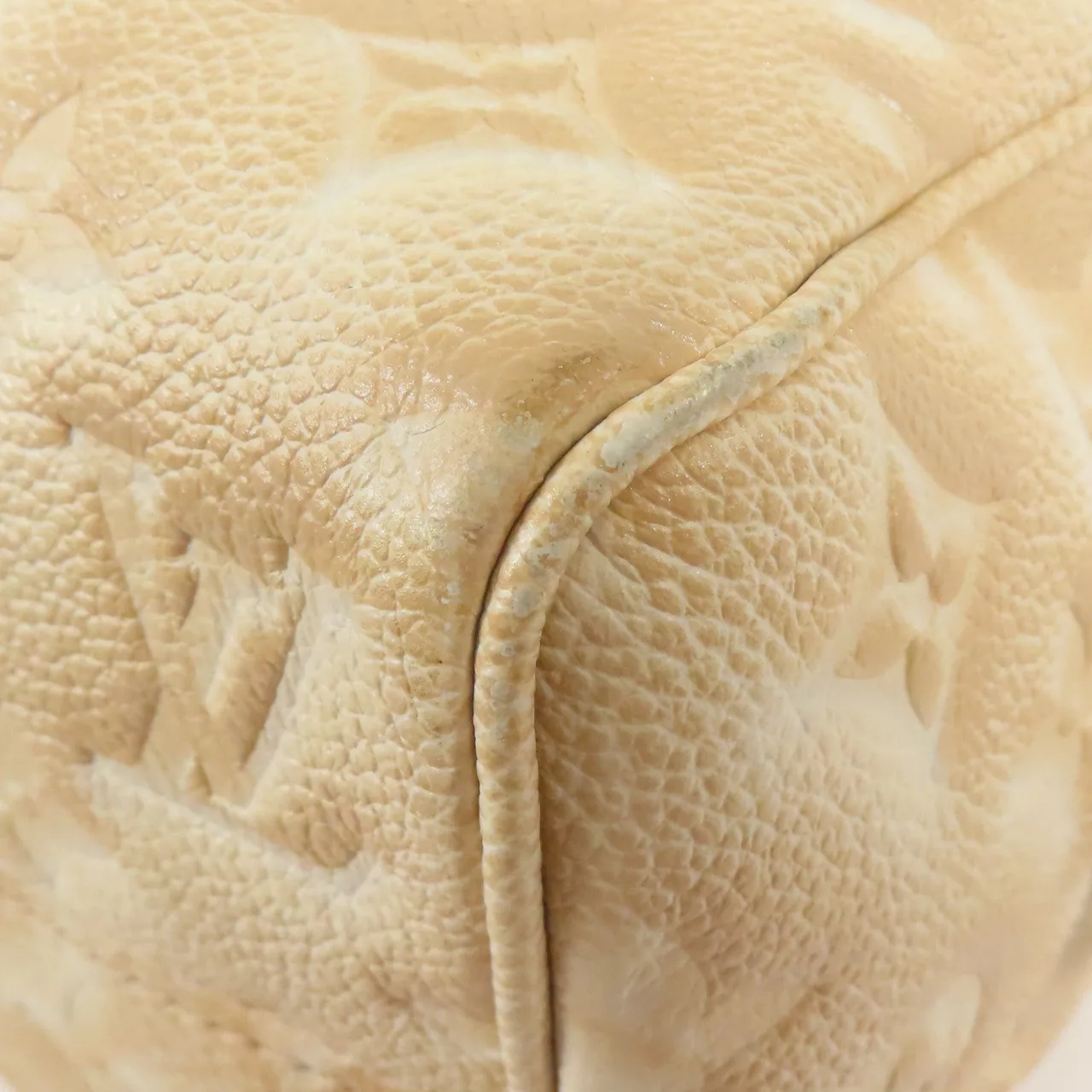 LOUIS VUITTON Speedy Bandouliere M46163 兩用包 牛皮 米色 / Beige 牛皮 中古品A - 縮圖 14