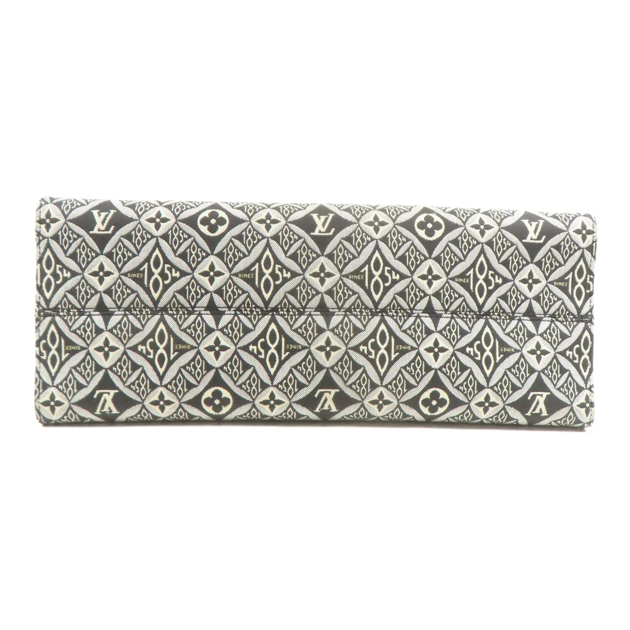 LOUIS VUITTON OnTheGo M57207 兩用包 帆布 白色 / 黑色 / Grey/White/Black 帆布 中古品A - 縮圖 4