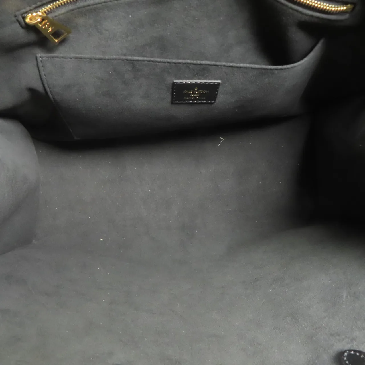 LOUIS VUITTON OnTheGo M57207 兩用包 帆布 白色 / 黑色 / Grey/White/Black 帆布 中古品A - 縮圖 5