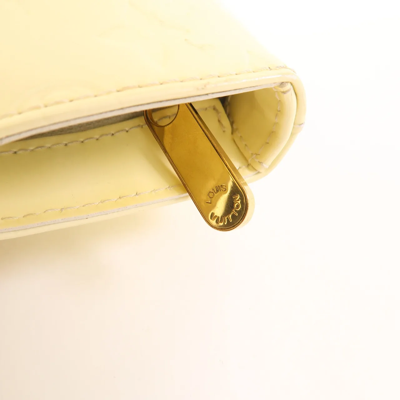 LOUIS VUITTON M91512 托特包 皮革 黃色 / Light Yellow 皮革 中古品B - 縮圖 9