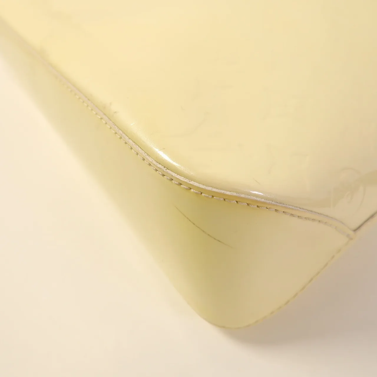 LOUIS VUITTON M91512 托特包 皮革 黃色 / Light Yellow 皮革 中古品B - 縮圖 11